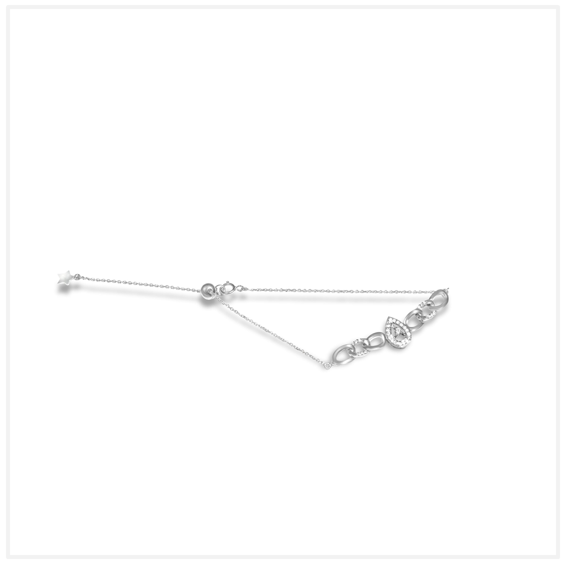 MICRO PEAR FANCY BRACELET