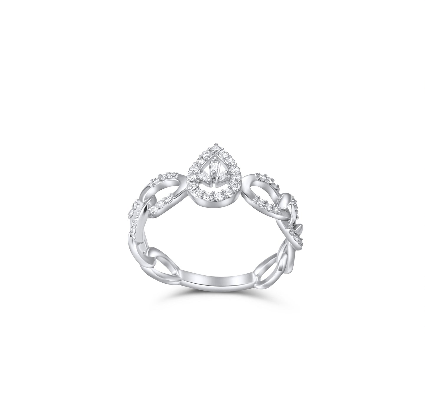 PEAR FANCY RING
